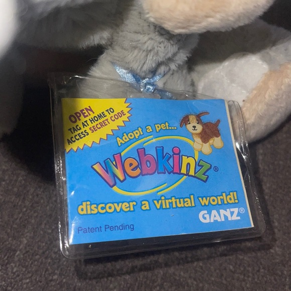 WEBKINZ Ganz VELVETY ELEPHANT HM167 hang & but Tag No Code plush stuffed animal - Picture 5 of 16